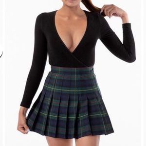 American Apparel Plaid Skirt